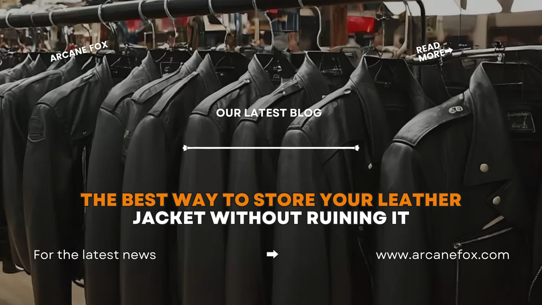 The Best Way to Store Your Leather Jacket Without Ruining It