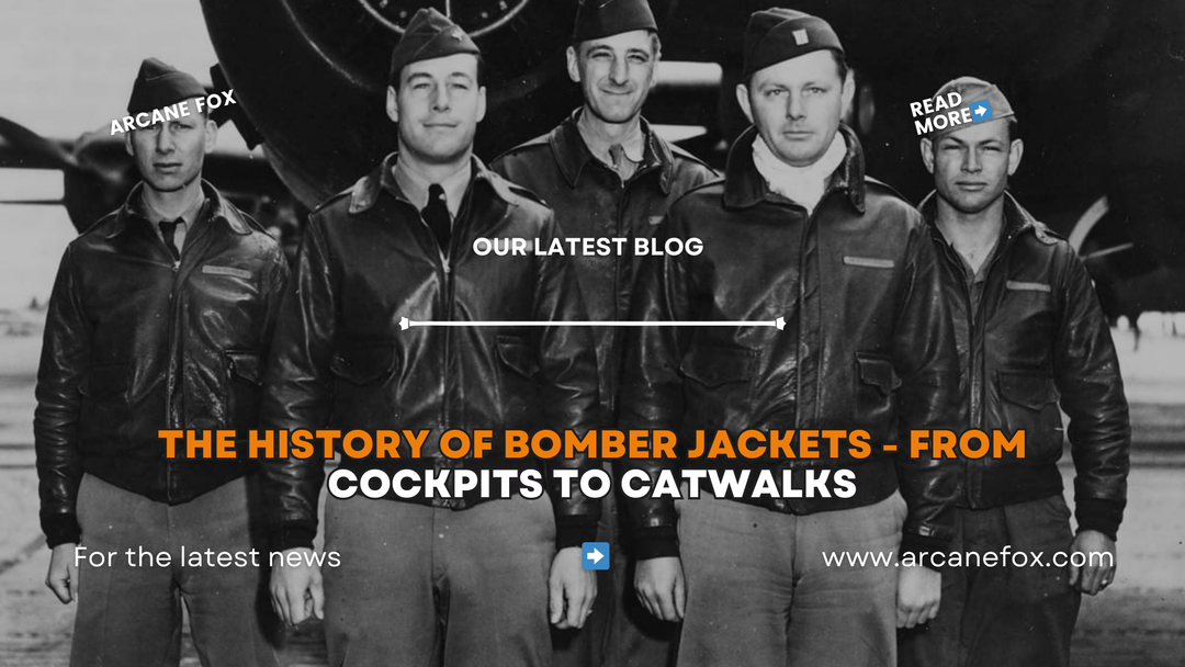 The History of Bomber Jackets - From Cockpits to Catwalks