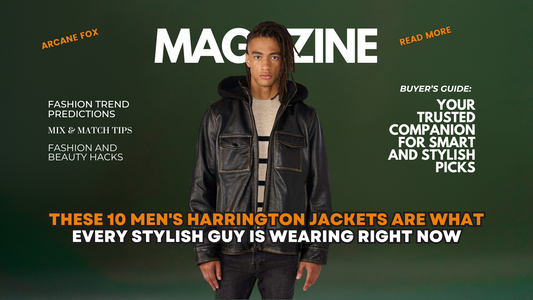 These 10 Men's Harrington Jackets Are What Every Stylish Guy Is Wearing Right Now