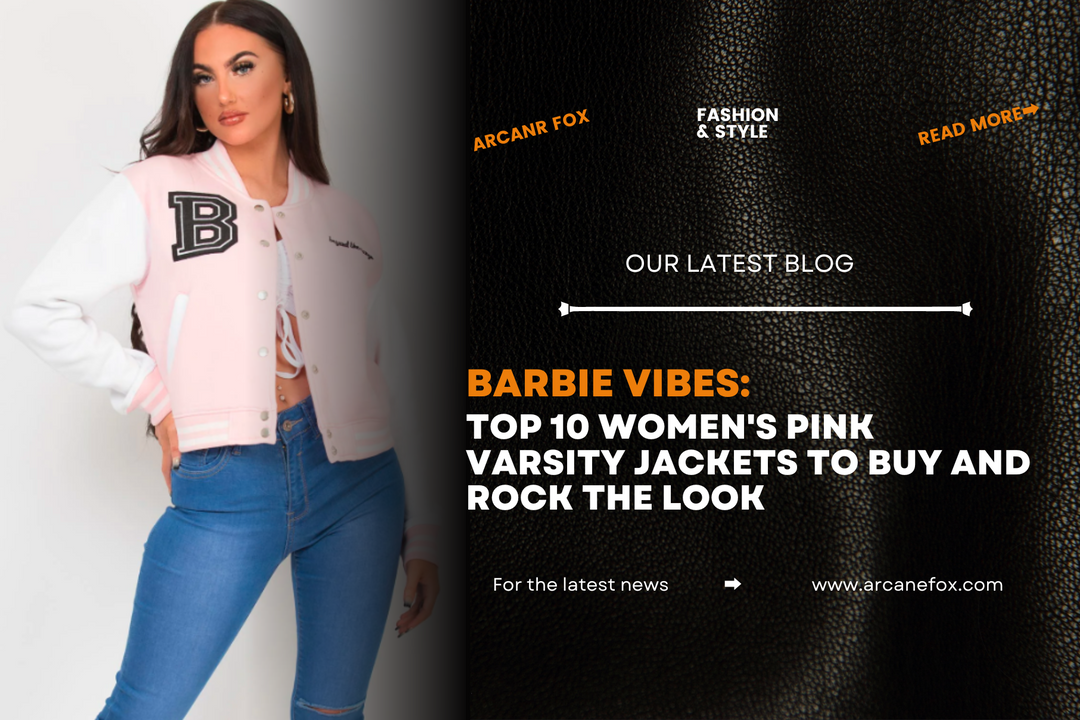 Barbie Vibes: Top 10 Women's Pink Varsity Jackets to Buy and Rock the Look