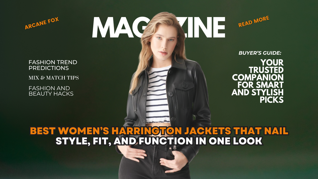 Best Women’s Harrington Jackets That Nail Style, Fit, and Function in One Look