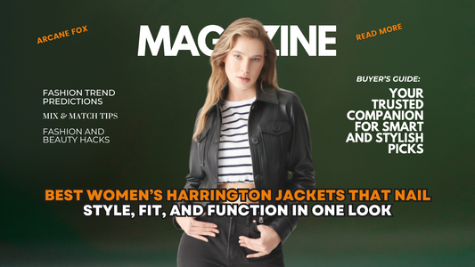 Best Women’s Harrington Jackets That Nail Style, Fit, and Function in One Look
