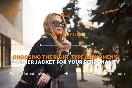 Choosing The Right Type of Women’s Leather Jacket For Your Personality