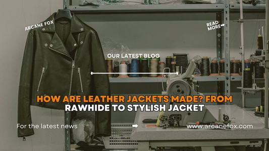How Are Leather Jackets Made? From Rawhide to Stylish Jacket