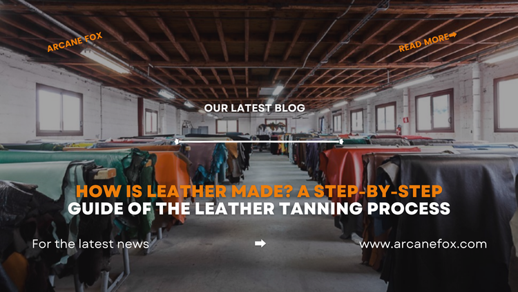 Leather Processing How is Leather Made - A Step By Step Guide