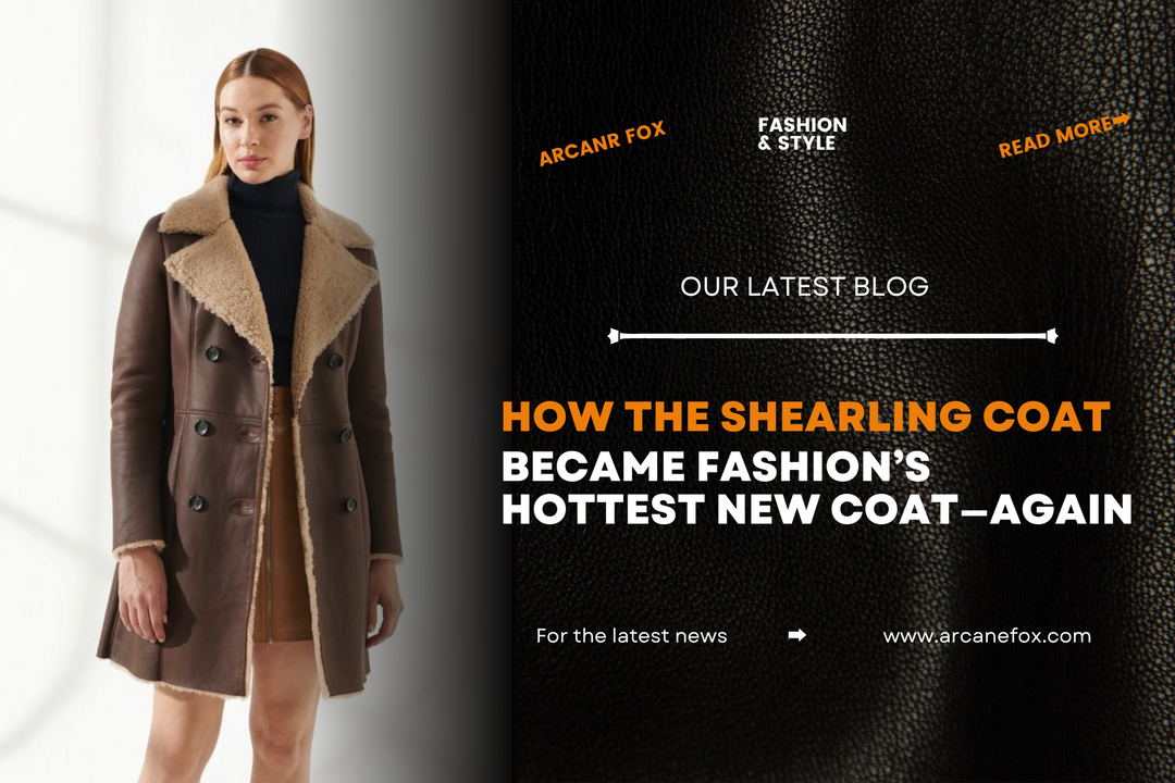 How the Shearling Coat Became Fashion’s Hottest New Coat—Again