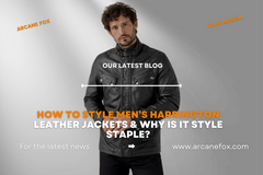 How to Style Men’s Harrington Leather Jackets & Why is it Style Staple?