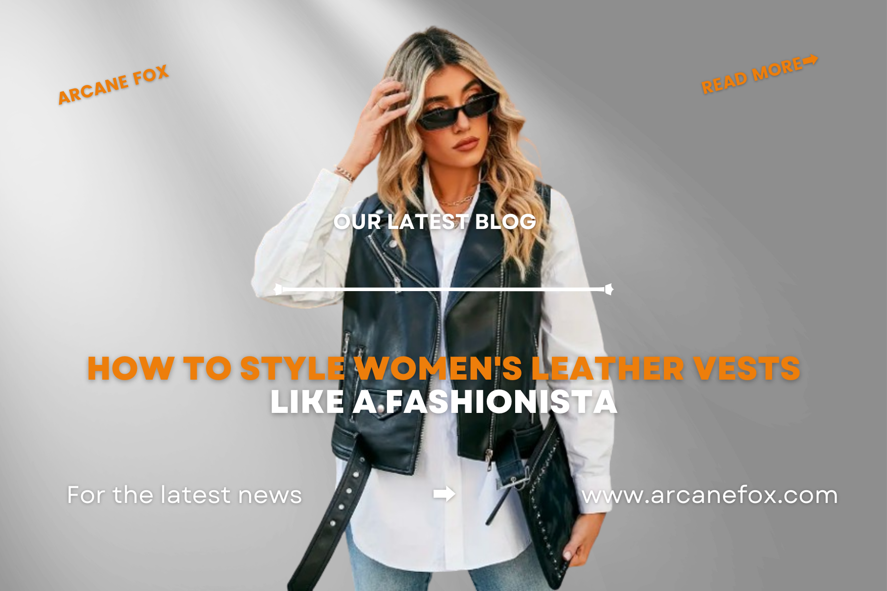 Leather vest jacket womens deals