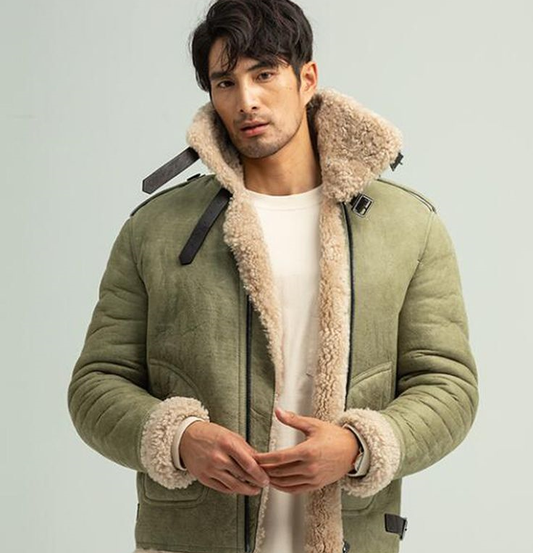 How to Wear a Shearling Jacket Men's: Tips and Inspiration - Arcane Fox
