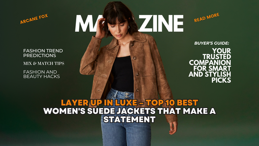 Layer Up in Luxe – Top 10 Best Women's Suede Jackets That Make a Statement