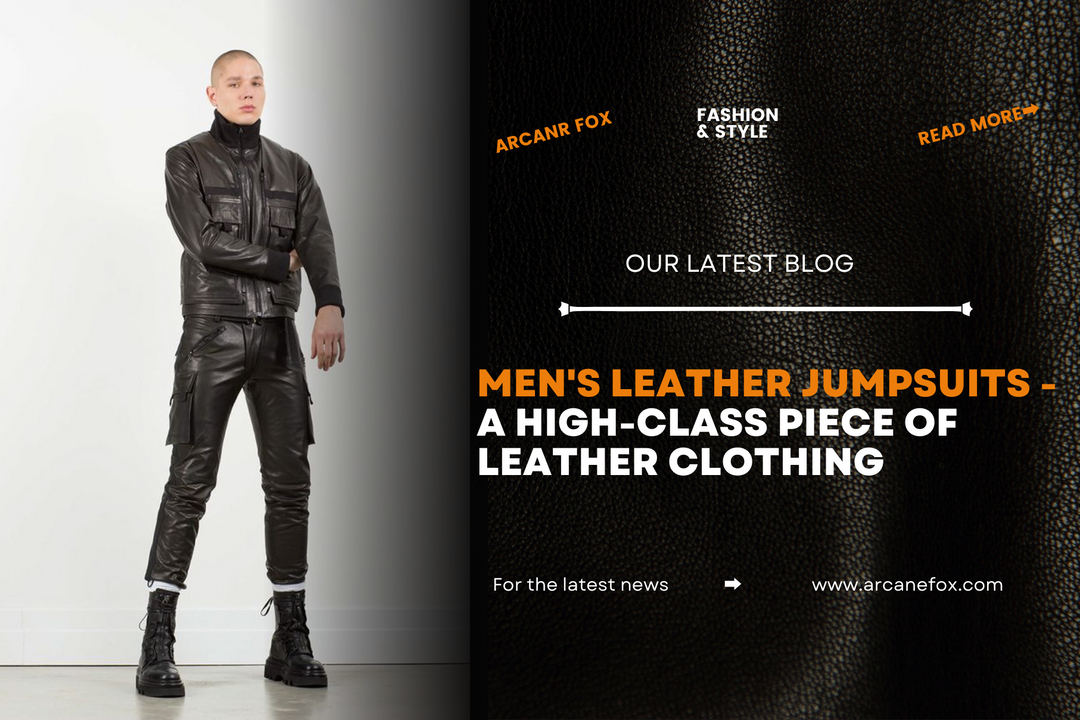 Leather Jumpsuits - A High-Class Piece of Leather Clothing