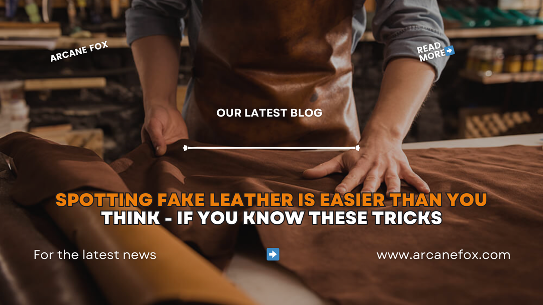 Spotting Fake Leather Is Easier Than You Think - If You Know These Tricks