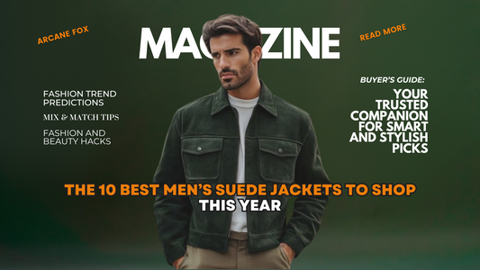 The 10 Best Men’s Suede Jackets to Shop This Year