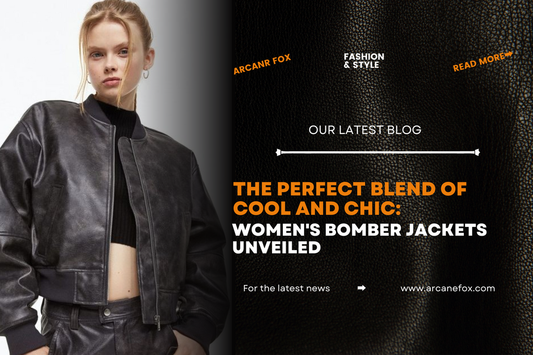 The Perfect Blend of Cool and Chic: Women's Bomber Jackets Unveiled