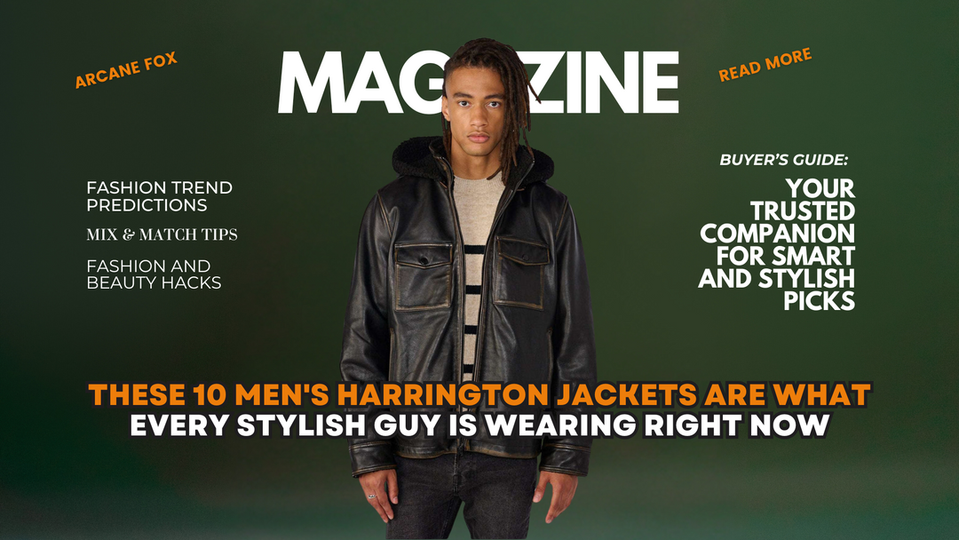 These 10 Men's Harrington Jackets Are What Every Stylish Guy Is Wearing Right Now