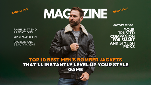 Top 10 Best Men's Bomber Jackets That’ll Instantly Level Up Your Style Game