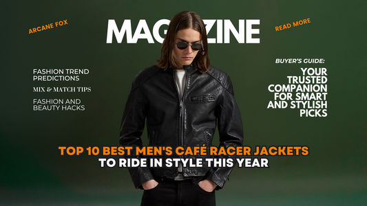 Top 10 Best Men's Café Racer Jackets to Ride in Style This Year