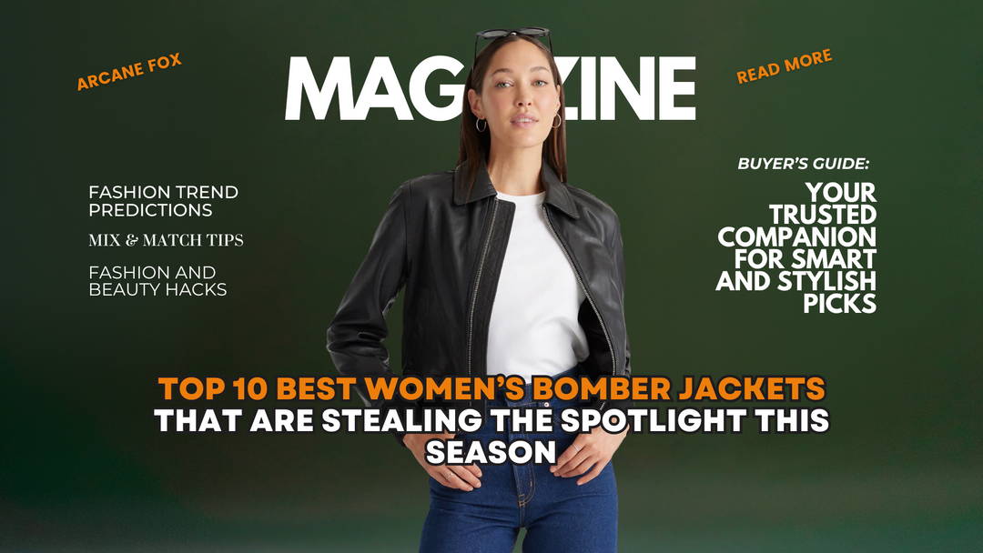 Top 10 Best Women’s Bomber Jackets That Are Stealing the Spotlight This Season