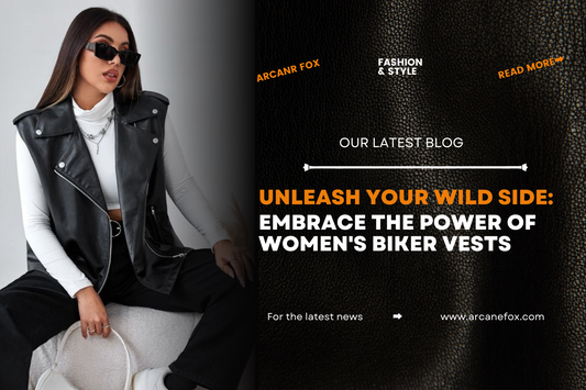 Unleash Your Wild Side: Embrace the Power of Women's Biker Vests