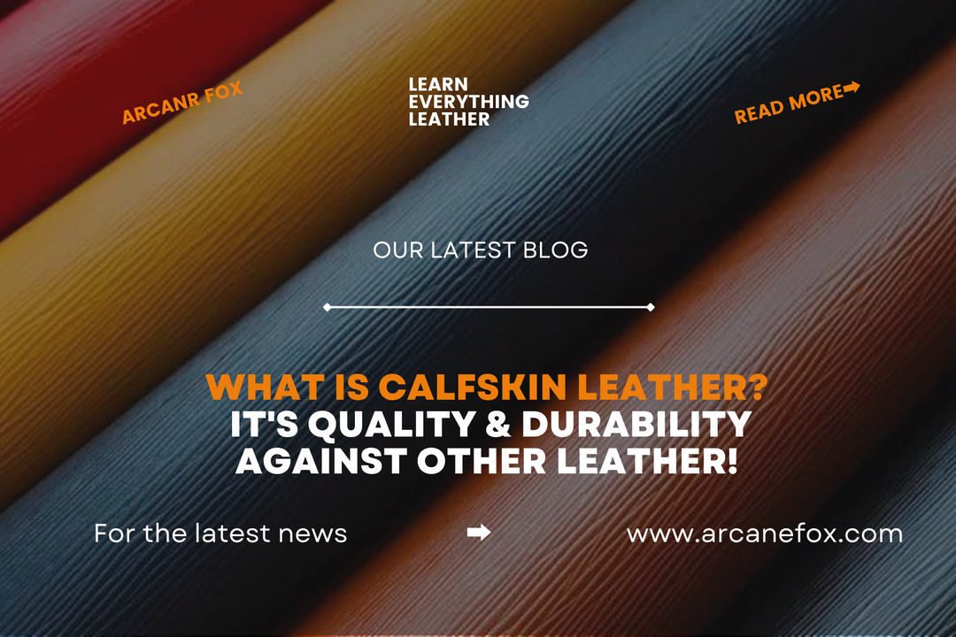 What is Calfskin Leather? It's Quality & Durability Against Other Leather!