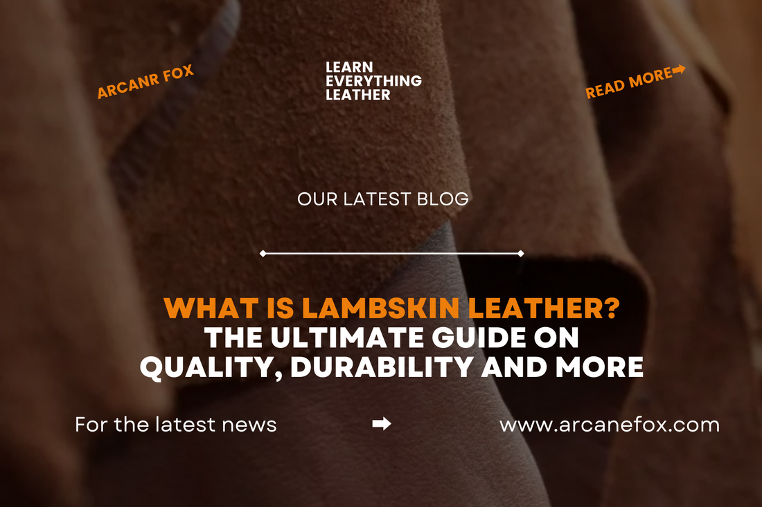 What is Lambskin Leather? Ultimate Guide on Quality & Products