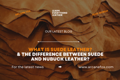 What is Suede Leather? & The Difference Between Suede and Nubuck Leather?