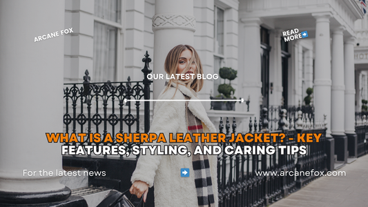 What is a Sherpa Leather Jacket - Key Features, Styling, and Caring Tips