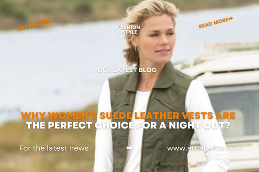 Why Women's Suede Leather Vests Are The Perfect Choice For A Night Out