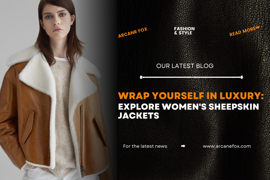 Wrap Yourself in Luxury: Explore Women's Sheepskin Jackets