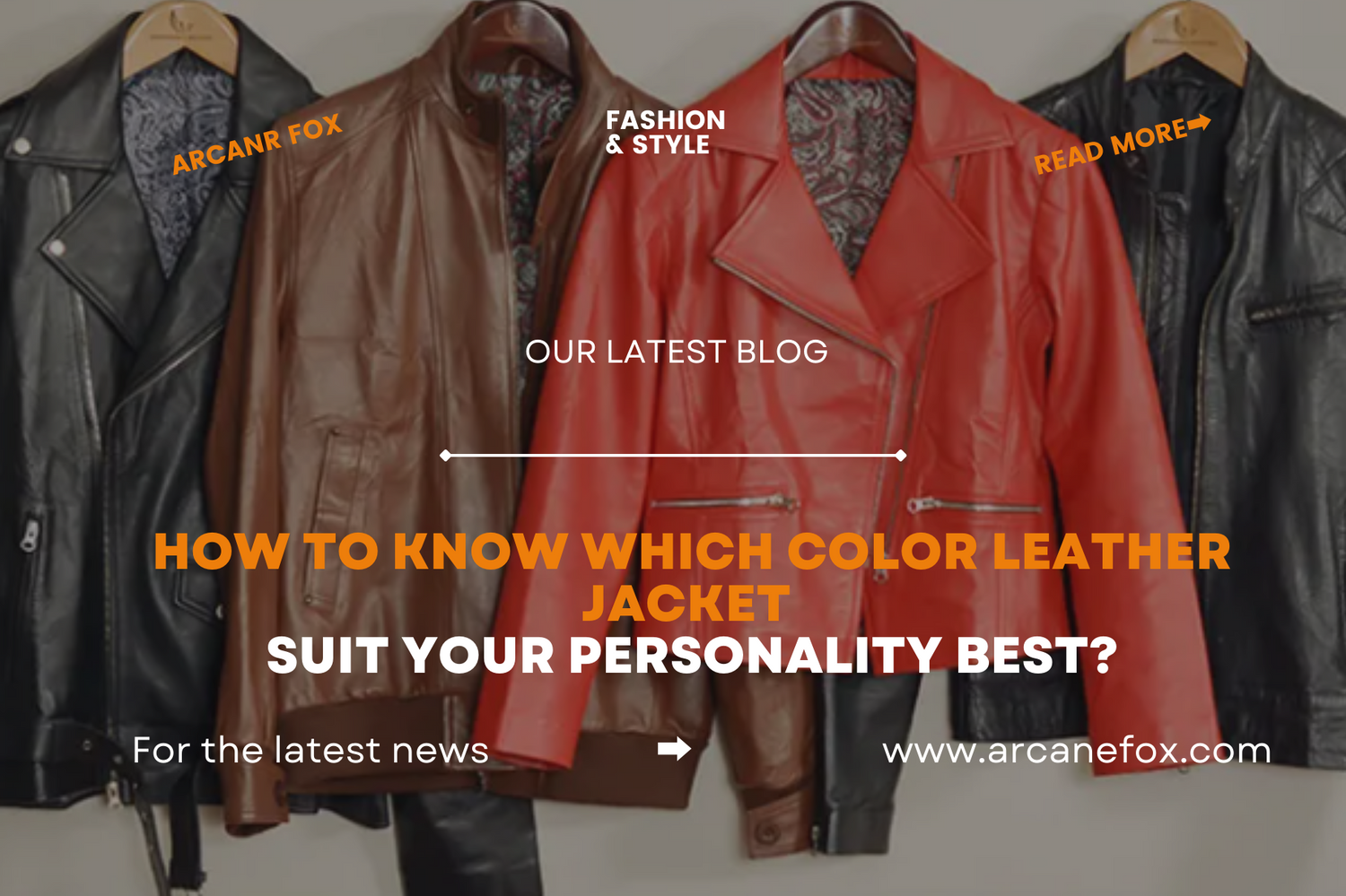 How To Know Which Color Leather Jacket Suit Your Best?