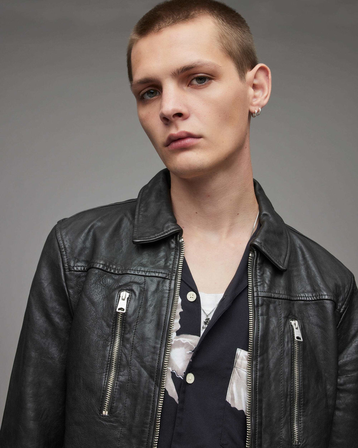 Men's Leather Cafe Racer Jacket | Buy Biker Jackets