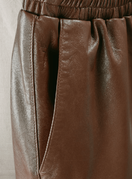 Mens leather pants for sale sale