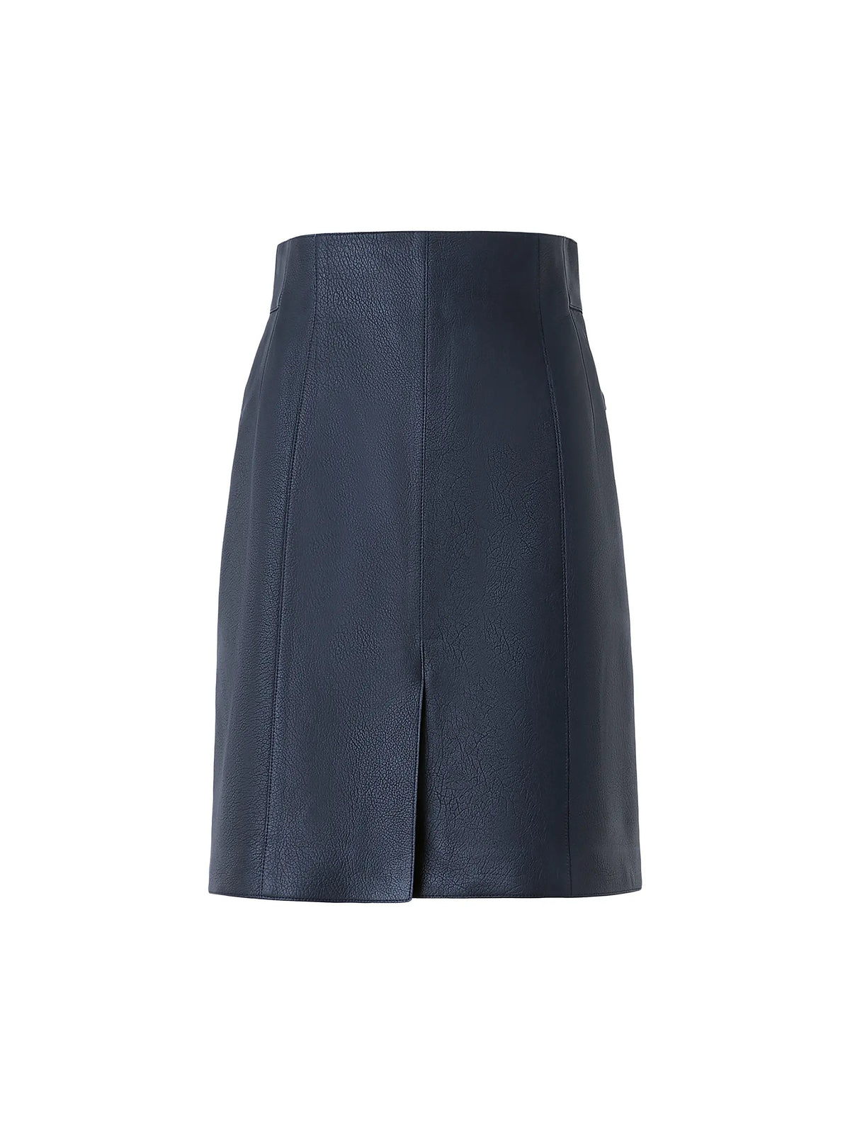 Women's Black Mini Leather Skirt