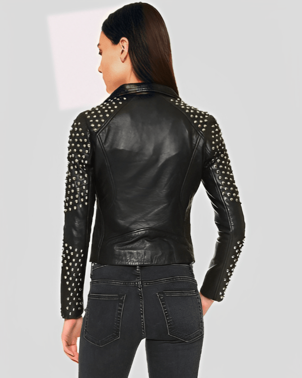 STUDDED BIKER JACKET BLACKHEATH BETTY