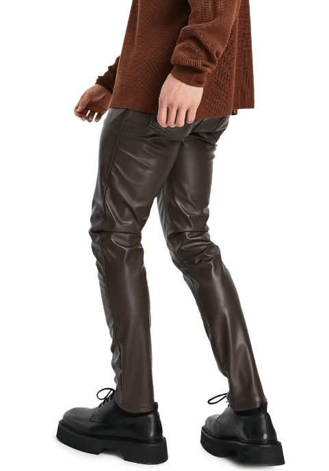 Leather pants mens h&m hotsell