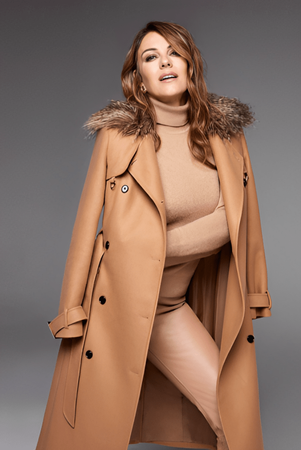 Women's Leather Pant In Tan